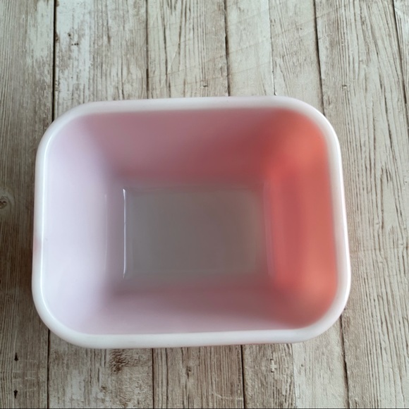 VINTAGE PYREX RED REFRIGERATOR CONTAINER W/ LID - Picture 9 of 14